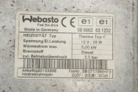 фото thumb №7, Обогреватель стояночный webasto toyota corolla verso 9015389e