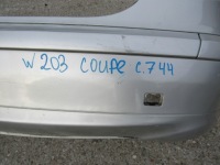 фото thumb №6, Бампер задня задній mercedes w203 coupe колір 744