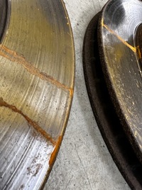 фото thumb №12, Комплект тормозные диски тормоза суппорты porsche cayenne 7p5 lift 4.2d