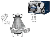 фото thumb №1, Dolz m176 насос wody, охлаждение двигателя