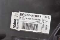 фото thumb №7, Фара правое фара передняя eu 93321053 opel meriva a 02-06