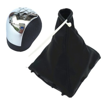 фото thumb №4, Чехол рычаг изменения коробки передач + ручка 6b opel vectra c signum 2002-2008