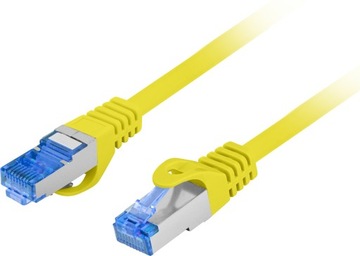 RJ45 LAN Ethernet-кабель кат.6A SFTP LSZH 20 м желтый