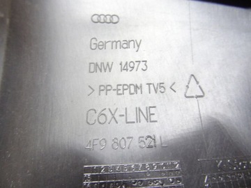 фото thumb №10, Audi a6 c6 универсал allorad диффузор спойлер бампера зад 4f9807521l llu