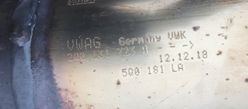 фото thumb №10, Каталізатор фільтр dpf fap vw golf 7 8 audi seat leon iii skoda 1.5 tsi оригінальний номер