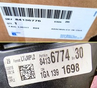 фото thumb №15, Крышка багажника задняя спойлер бампер 4xpdc лампы тёмные i красные eu camaro vi 2016