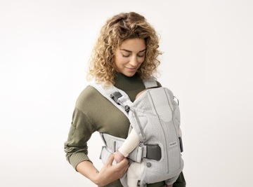 ПЕРЕНОСКА ONE AIR 3D MESH SILVER BABYBJORN