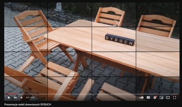 DYDUCH Деревянный складной садовый стул Garden Terrace Leisure Premium