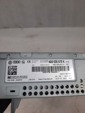 фото thumb №7, Audi a6 a7 c7 радио считыватель mmi sd 3g 4g0035670k