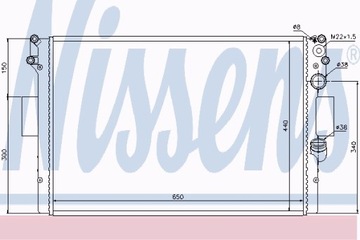 фото thumb №16, Nissens 61985 радіаторів, система охолодження двигуна