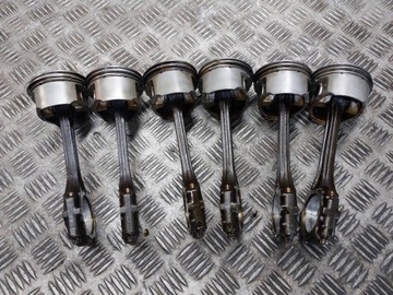 фото thumb №7, Поршень + шатун 6 штук chevrolet epica ii 2.0 24v x20d1