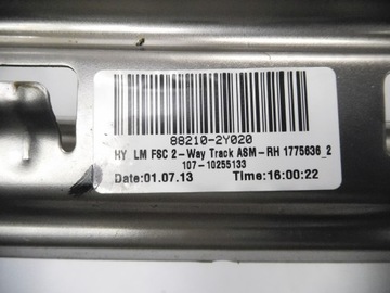 фото thumb №8, Рама сидіння сидіння перед hyundai ix35 оригінальний номер 88210-2y020