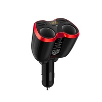 фото thumb №6, Розподільник роз'єм прикурювача 12-24v зарядний пристрій 2xusb qc woltomierz 150w