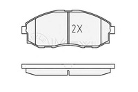 фото thumb №9, Тормозные колодки ham. hyundai p. h-1 2,4-2,5d 97-04 з