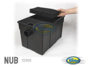 Фильтр для пруда NUB-12000 с УФ-лампой мощностью 18 Вт.