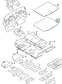 фото thumb №8, Suzuki sx4 s-cross 18r lift 1.4t обшивка шумоізоляція плита багажника