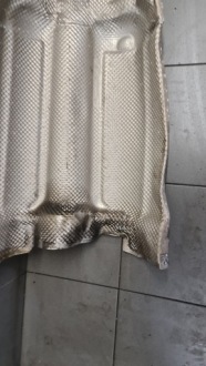 Накладка теплова вихлоп bmw e65 рестайлінг  3.0d 7036674 Зі Шроту, фото thumb