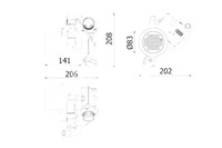 фото thumb №2, Клапан egr з радиаторов audi a3 vw golf vii 2.0d 04.12- mahle
