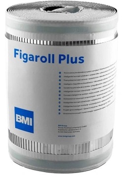 Коньковая лента BMI Braas Figaroll Plus, коричневая, рулон 5 м. 280 мм