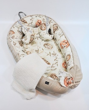 Бежевые спальные места Baby Cocoon