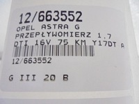 фото thumb №7, Astra ii g витратомір ammq19619 1,7dti