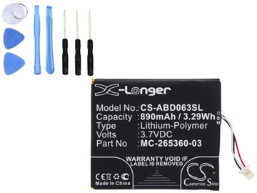 Аккумулятор для Amazon MC-265360-03 WP63GW SY69JL 58-000083 58-000151