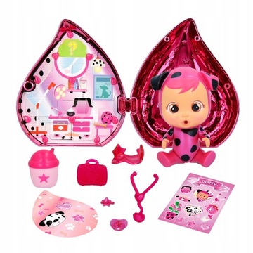 Кукла Cry Babies Magic Tears PINK + аксессуары