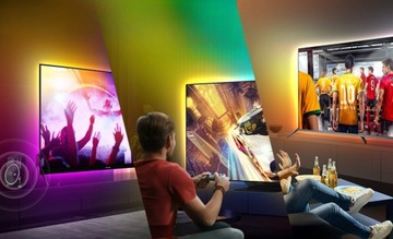 OUTLET RGB Ambilight Светодиодная лента для телевизора 3,8 м 55–65 дюймов HDMI