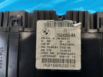 фото thumb №13, Спідометр  манометр bmw e87 дизель 9166823-01