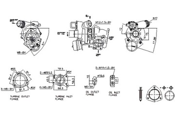фото thumb №2, Турбонагнетатель ds ds 4 citroen c4 c4 grand picasso i c4 grand picasso
