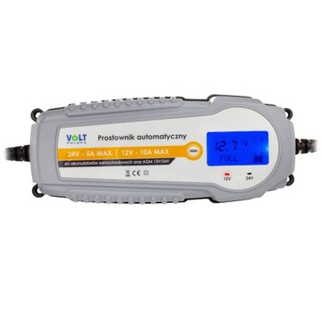 Prostownik automatyczny Volt 12/24V 10A 6PRO122411