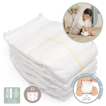 SMOBY ПОДГУЗНИКИ PAMPERS NEW BORN BABY DOLL 4 ШТ.