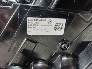 фото thumb №13, Лампа левый зад задняя vw passat b8 рестайлинг универсал led 3g9945095f