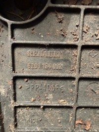 Основание аккумулятор renault megane 2 8200166032 Цена, фото thumb