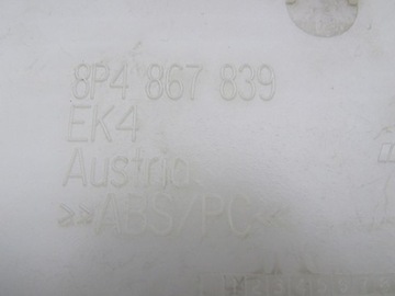 фото thumb №8, Audi a3 8p 03-12 планка стеля зад