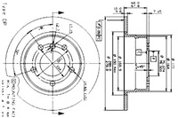 фото thumb №1, Диск гальмівний. bmw z4 e85 03- задня