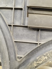 фото thumb №7, Вентилятор корпус радіатора audi vw 1k0121207aa