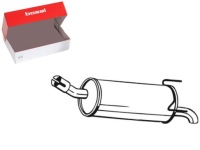 Гасник кінцевий bosal bos185-475 Київ, фото thumb