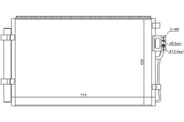 фото thumb №1, Nissens 940449 конденсатор, кондиционер