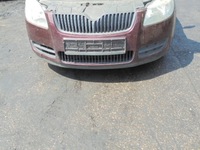 фото thumb №10, Skoda roomster 5j бампер перед 06-10 5d 9893 rosso brunello kompletny