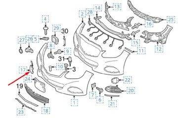 фото thumb №8, Mb e-class w212 защита фаркоп буксировочный бампера передней a2128850526999