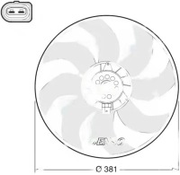 Купити Вентилятор радіатора der02006 denso, фото thumb