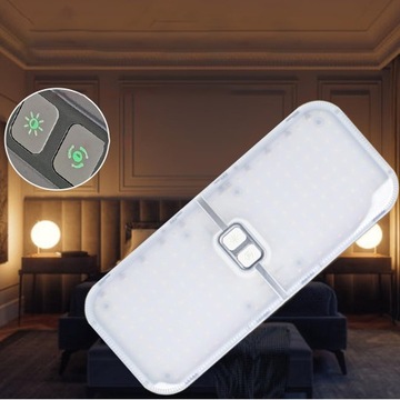 ПОТОЛОЧНЫЙ СВЕТИЛЬНИК С РЕГУЛЯЦИЕЙ 204LED, 12 В, ДЛЯ КАМЕРЫ