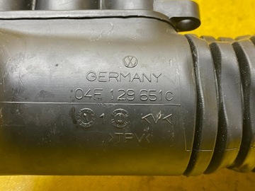 фото thumb №7, Труба воздуховод воздуха 04e129651c leon iii vw golf vii audi 1.4 tsi cmb