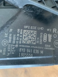фото thumb №12, Audi a3 rs3 8y фара права передня перед повний led matrix 8y0941036m європа