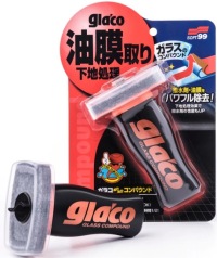 SOFT99 _ GLACO GLASS COMPOUND ROLL ON — ДЛЯ ОЧИСТКИ И ПОЛИРОВАНИЯ СТЕКЛ
