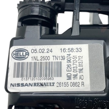 фото thumb №14, Новый оригинальный номер галоген led левый renault nissan 261550862r