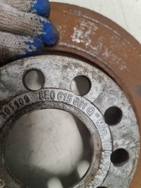 фото thumb №9, Диск гальмівні диски задня audi a4 b6 b7 255mm 8e0615601q