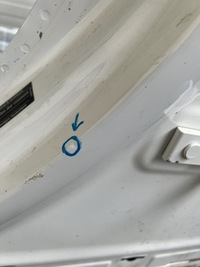 фото thumb №7, Четверть стойка средний левый mercedes cla ii w118 x118 универсал