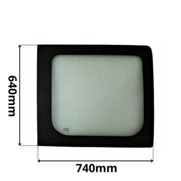 фото thumb №1, Стекло правая задняя зад w дверь ford transit 00-14 0350